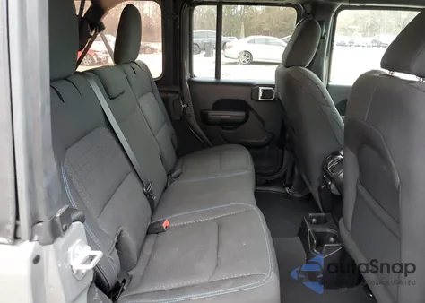 2021 Jeep Wrangler Unlimited Sport из США, поврежденный, VIN 1C4HJXDN3MW626580